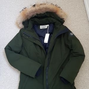 Tory Burch Hooded Down Parka
